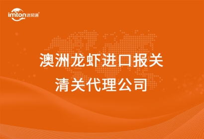 澳洲龍蝦進(jìn)口報關(guān)清關(guān)代理公司