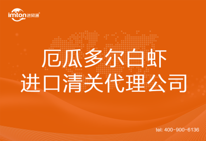 厄瓜多爾白蝦進(jìn)口清關(guān)代理公司