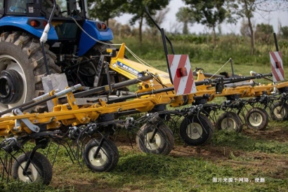 德國舊攤曬機拔草器進口報關資料到天津農(nóng)機設備案例